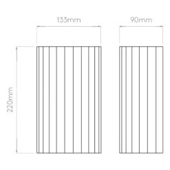 Astro Kymi 220 Up & Down Wall Light -LumiCraft Sales Store 29392 016