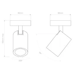 Astro Ascoli Single Spotlight -LumiCraft Sales Store 29658 015