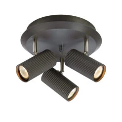 Costilla 3 Light Spotlight Plate - Grey