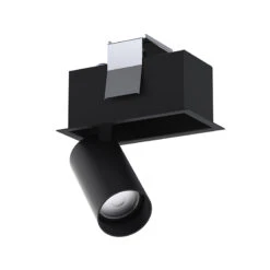 Edit Mono Deep Recessed Single Spotlight - Black