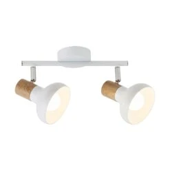 Edit Holly 2 Light Ceiling Spotlight Bar - White -LumiCraft Sales Store 407208 03