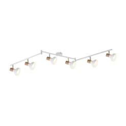 Edit Holly 6 Light Ceiling Spotlight Bar - White -LumiCraft Sales Store 407210 03