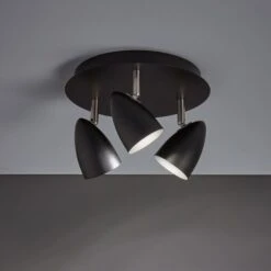 Ciro 3 Light Spotlight Plate - Matt Black -LumiCraft Sales Store 41592 11 1