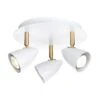 Ciro 3 Light Spotlight Plate - White -LumiCraft Sales Store 41593 01