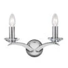 Model 2 Arm Wall Light - Polished Chrome -LumiCraft Sales Store 42503a 01