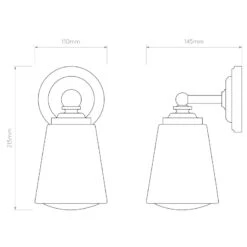 Astro Anton Wall Light 24 Astro Anton Wall Light -LumiCraft Sales Store 42675 0113