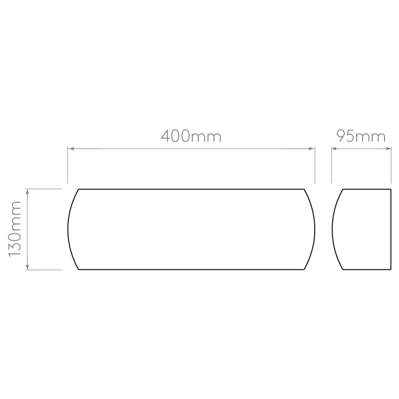 Astro Milo 400 Ceramic Up & Down Wall Light 7 Astro Milo 400 Ceramic Up & Down Wall Light - Image 5
