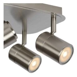 Lucide Lennert 4 Light Spotlight Plate - Satin Chrome -LumiCraft Sales Store 43046 41