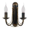 Edit Chateau 2 Arm Wall Light - Aged Gold