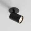 Astro Ascoli Recessed Single Spotlight - Matt Black -LumiCraft Sales Store 45715 11 1