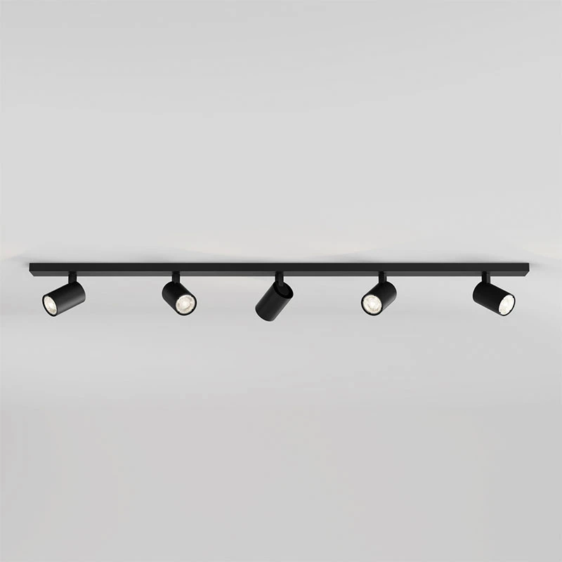 Astro Ascoli 5 Light Bar Spotlight Plate - Matt Black 3 Astro Ascoli 5 Light Bar Spotlight Plate - Matt Black