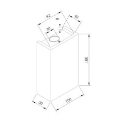Edit Sutton LED Up & Down Plaster Wall Light -LumiCraft Sales Store 46262 dia