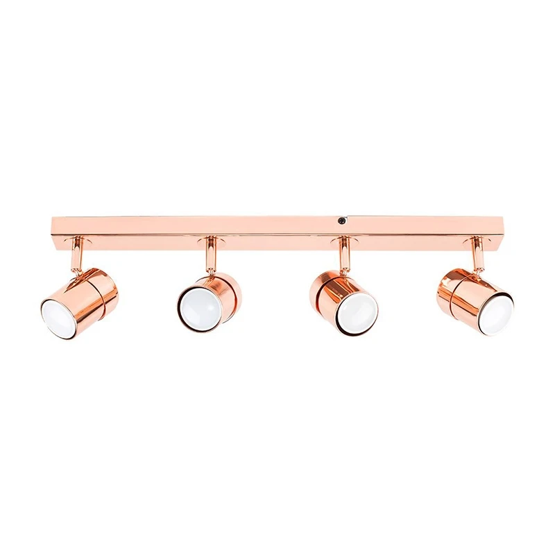 Edit Rosie 4 Light Spotlight Bar - Polished Copper 3 Edit Rosie 4 Light Spotlight Bar - Polished Copper