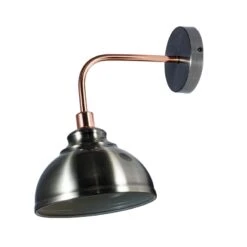 Edit Saloon Wall Light - Antique Chrome -LumiCraft Sales Store 48110 01