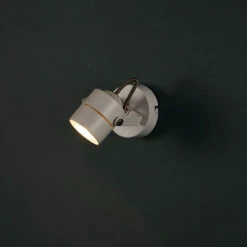 Edit Direct Single Spotlight - White -LumiCraft Sales Store 48112 12