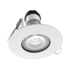 Integral EvoFire Fire Rated Low Profile Fixed Downlight - White - Pack Of 4 -LumiCraft Sales Store 60828 02