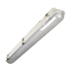 Robus Vulcan 12W Cool White LED Weatherproof Batten - 2ft Single