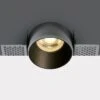 Decorative Trimless Plaster-In Fixed Downlight - Black -LumiCraft Sales Store 61219 11 1