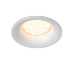 Lucide Ziva Round Fixed Downlight - White