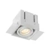 Lucide Trimless Plaster-In Square Adjustable Downlight - White -LumiCraft Sales Store 61391 31