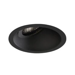 Astro Minima Slimline 25 Fire-Rated IP65 Fixed Downlight - Matt Black -LumiCraft Sales Store 61910 01