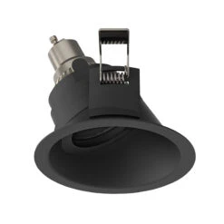 Astro Minima Slimline 25 Fire-Rated IP65 Fixed Downlight - Matt Black -LumiCraft Sales Store 61910 02