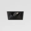 Astro Minima Slimline Square Fire-Rated Adjustable Downlight - Matt Black -LumiCraft Sales Store 61914 11