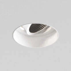 Astro Trimless Round Adjustable Downlight - White