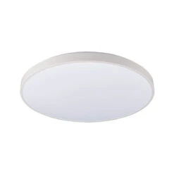 Edit Agnes 32W Cool White LED Round Flush Light - White