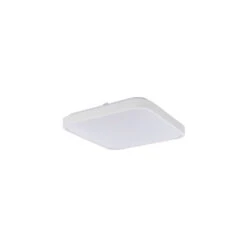 Edit Agnes 16W Cool White LED Square Flush Light - White