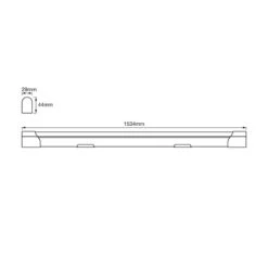Ledvance Value 24W Cool White LED Slim Batten - 5ft Single -LumiCraft Sales Store 62504 03