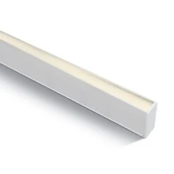 40W Warm White LED UGR19 Diffused Linear Light - 4ft