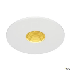 SLV H-Light 11.5W Warm White Dimmable LED Fixed Downlight - White