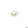 SLV Kamuela 6W Warm White Dimmable LED Fire Rated IP65 Fixed Downlight - White -LumiCraft Sales Store 62939 01