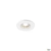 SLV Kamuela 6W Cool White Dimmable LED Fire Rated IP65 Fixed Downlight - White -LumiCraft Sales Store 62941 01