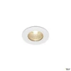 SLV Patta-I 7.3W Warm White Dim To Warm LED IP65 Fixed Downlight - White