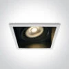 Cosmic Square AR111 GU10 Recessed Fixed Downlight - Black -LumiCraft Sales Store 62959 01