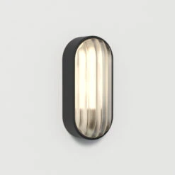 Astro Montreal Oval Outdoor Wall Light - Black