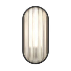 Astro Montreal Oval Outdoor Wall Light - Black -LumiCraft Sales Store 63090 05