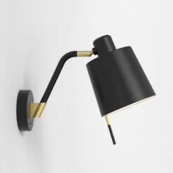Astro Edward Switched Wall Light - Bracket Only - Matt Black -LumiCraft Sales Store 63098 07