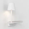 Astro Ito Reading Wall Light With Integrated Wireless Charging - Matt White
