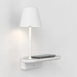 Astro Ito Reading Wall Light With Integrated Wireless Charging - Matt White -LumiCraft Sales Store 63099 04
