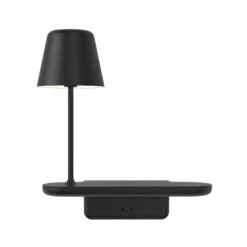 Astro Ito Reading Wall Light With Integrated Wireless Charging - Matt Black -LumiCraft Sales Store 63100 06