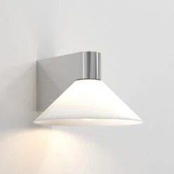 Astro Conic Bathroom Wall Light - Polished Chrome
