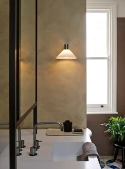 Astro Conic Bathroom Wall Light - Polished Chrome -LumiCraft Sales Store 63101 16