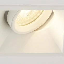 Edit Slimline Deep Recessed Adjustable Square Downlight - Matt White -LumiCraft Sales Store 63153 21