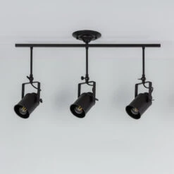 Edit Kijiko 3 Light Ceiling Spotlight Bar - Black -LumiCraft Sales Store E1018 007