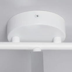 Edit Mara 3 Light Adjustable Spotlight Bar With Wood Detail - White -LumiCraft Sales Store E1024 007