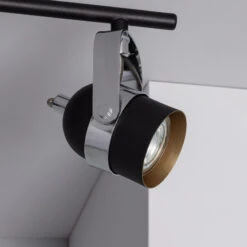 Edit Sinner 2 Light Ceiling Spotlight Bar - Black -LumiCraft Sales Store E1036 006