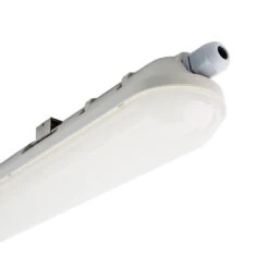Weatherproof 18W Cool White LED Batten Light Linkable - 600mm (2ft)